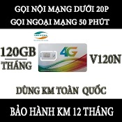 Sẵn Tháng Đầu - Sim 4G Viettel V90 - V120 120Gb/Tháng, 43.000 Phút Gọi Miễn Phí Dùng Cho Điện Thoại, Máy Tính Bảng, Wifi, Dcom