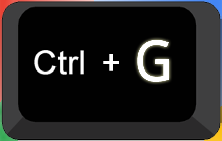 Ctrl+g | A shortcut key to google small promo image