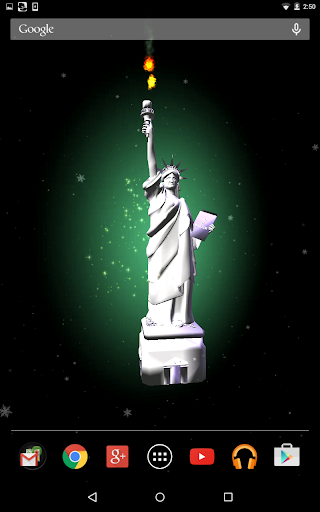 3DStatueOfLibertyLivewallpaper