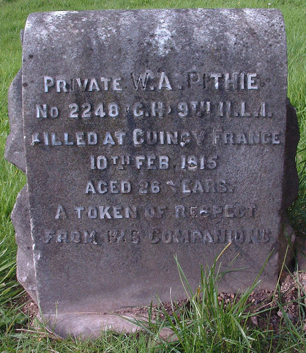 William Allan Pithie remembered at home