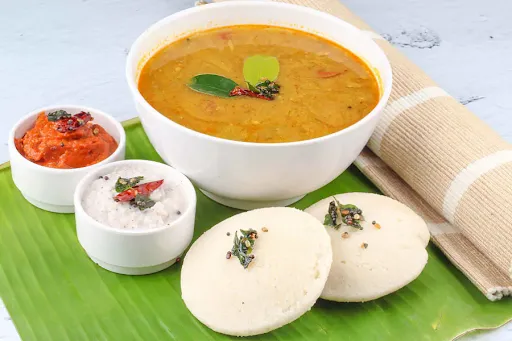 Idli Sambhar(2pcs)