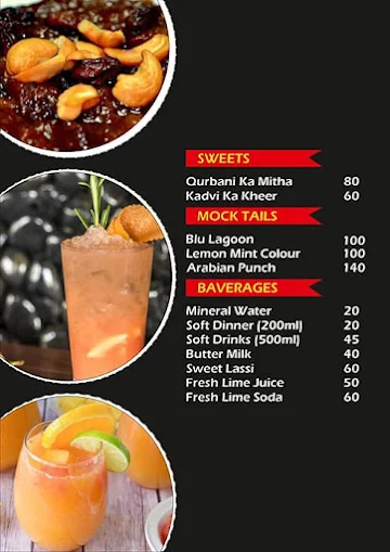 Hot Chilli Restaurant Habsiguda menu 