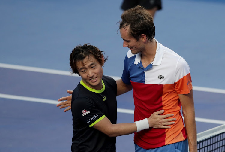 Russia's Daniil Medvedev after winning his quarter final match against Japan's Yoshihito Nishioka at the ATP 500 - Abierto Mexicano