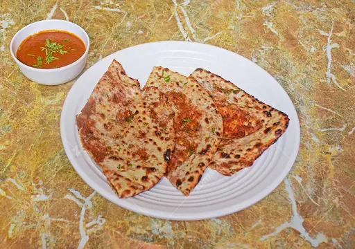 Chicken Keema Naan With Gravy