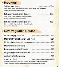 Aarvi - Authentic Taste Of Malvan menu 1
