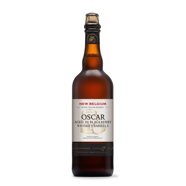 Logo of New Belgium Oscar Aged in Blackberry Whiskey Barrels