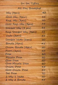 North Indian Rasoi menu 1