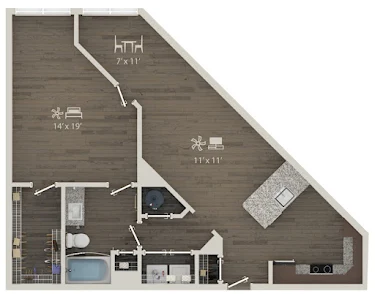 A3 ALT Floorplan Diagram