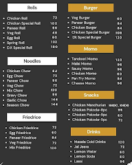 David's Kitchen menu 1