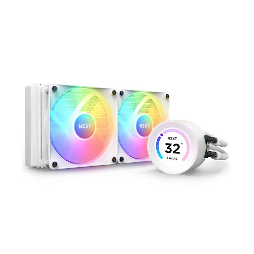 BỘ TẢN NHIỆT NƯỚC NZXT KRAKEN ELITE 240 RGB WHITE (RL-KR24E-W1)