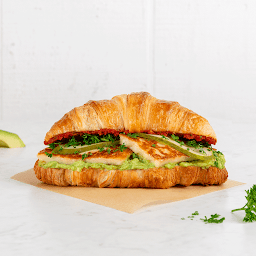 Mediterranean Grilled Halloumi Croissant