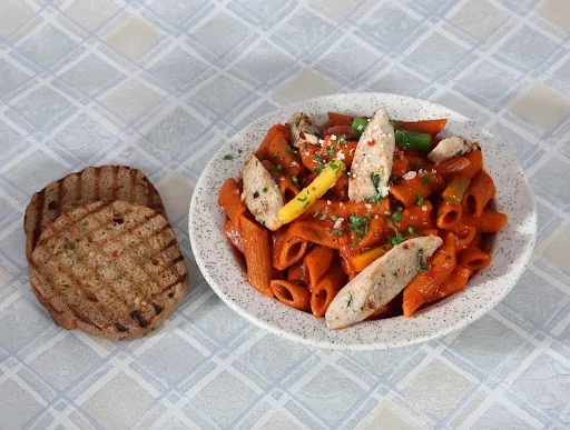 Zucchini Chicken Sausage Pasta