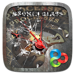Cover Image of Скачать Broken 3D Go Launcher Theme v1.0 APK