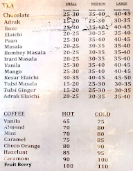 Chai Ka Nukkad menu 1