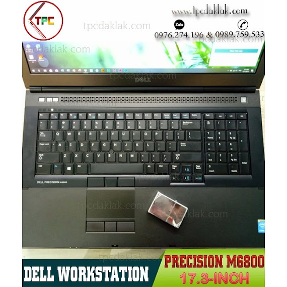 Laptop Dell Precision M6800 ( I7 4810Mq/ Ram 16Gb / Ssd 120Gb - Hdd 1Tb / K4100M 4Gb/ 17.3" Fhd )