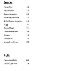 7 Sea's Bar and Restaurant menu 1