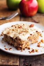 Apple Pecan Spice Cake with Brown Sugar Cream Cheese Frosting. was pinched from <a href="http://therecipecritic.com/" target="_blank">therecipecritic.com.</a>