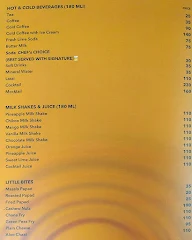 Vanashree Garden Restaurant menu 2