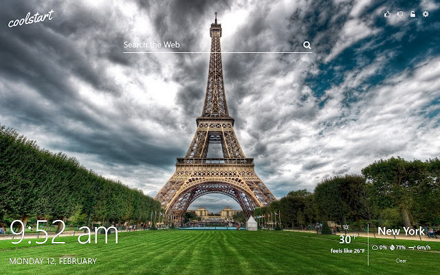 Paris HD Wallpapers New Tab Theme