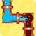 Plumber World : connect pipes