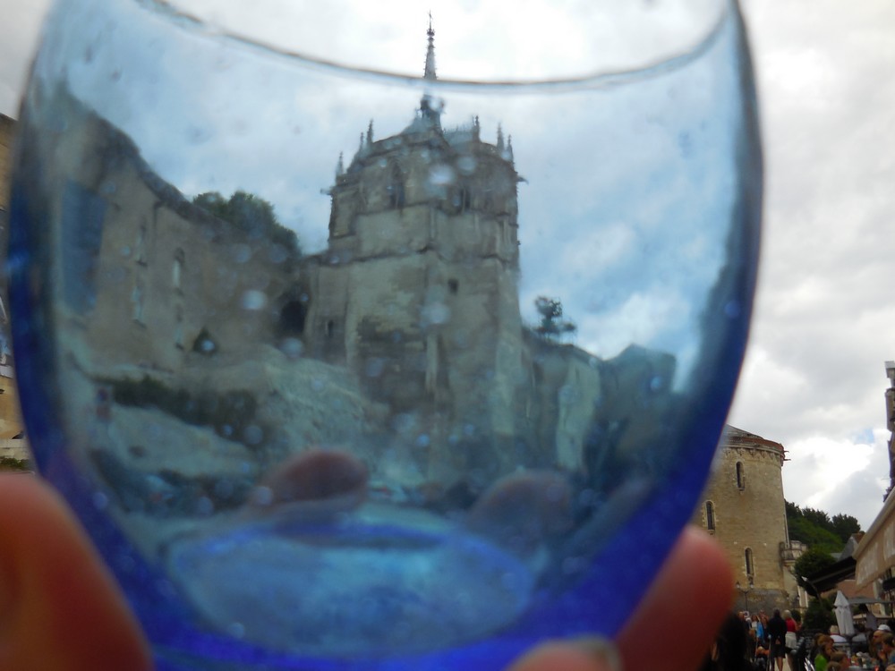 Castello di Amboise in trasparenza blu di Mar955