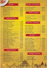 Snapking Cafe And Lounge menu 1