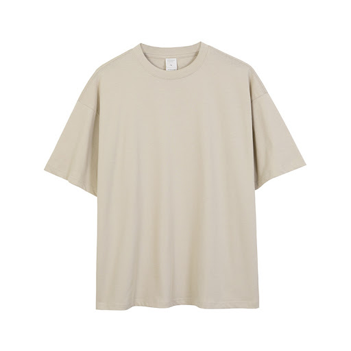 Title 6, Mens Thick Double Yarn Loose Short Sleeve T-Sh...