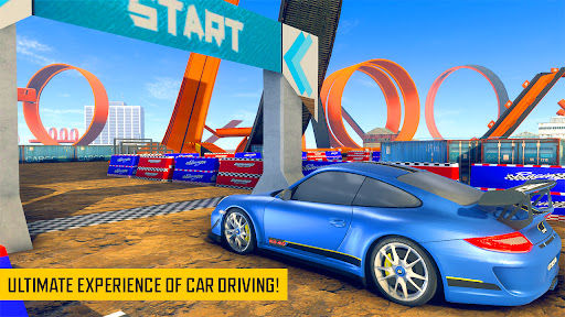 Screenshot Mega Ramp Stunts Car Racing 3D