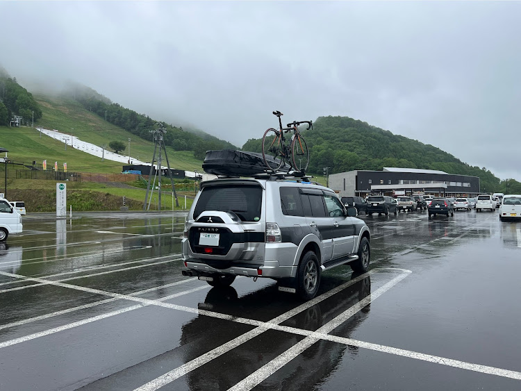 パジェロの道東ドライブ・ロングライドイベント・美幌峠・濃霧注意に関するカスタム事例の投稿画像3枚目