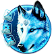 Download Blue Ice Wolf Theme For PC Windows and Mac 1.1.2