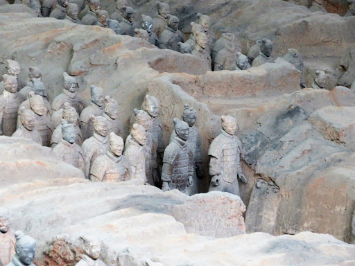 Terracotta Warriors of Xi'an China 2016