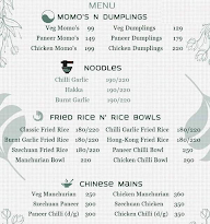 Mizu's menu 2