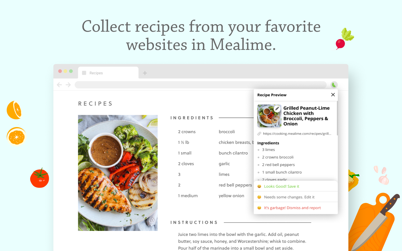 Mealime Recipe Collector Preview image 3