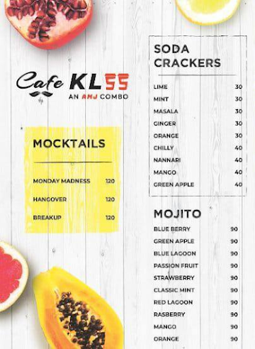 Cafe Kl55 An Amj Combo menu 