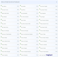 Hotel Sai Amrut FoodLand menu 2