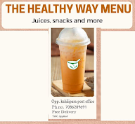 The Healthy Way menu 1