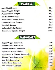 Green Leaf Cafe menu 6