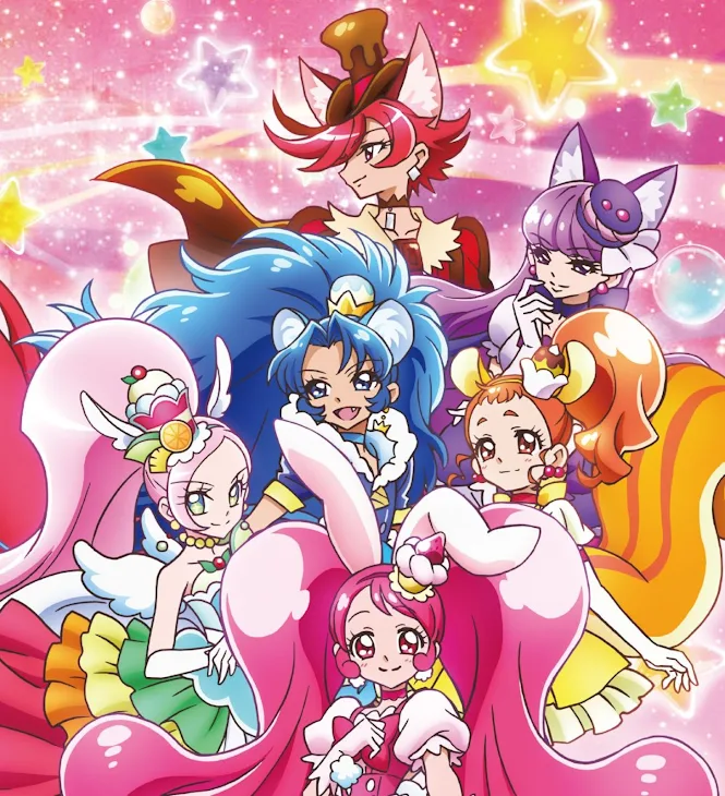 「キラキラプリキュアアラモード☆の日常」のメインビジュアル