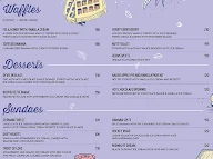 Chef Baker's menu 8