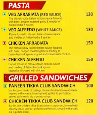 Taste Drive, TDI Mall menu 2