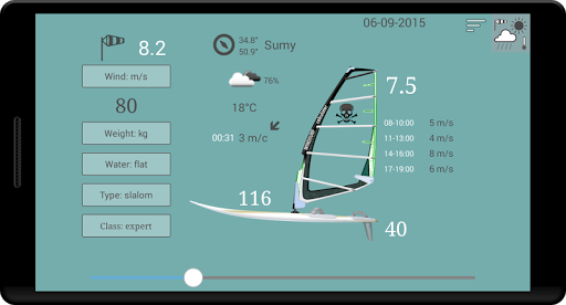 Windsurfing manager