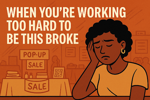 When You’re Working Too Hard to Be This Broke