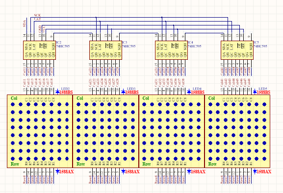 led ma trận 8x8