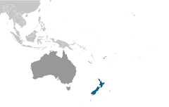 Nouvelle-Zélande dans le monde