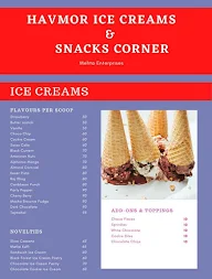 Havmor Ice Cream menu 2