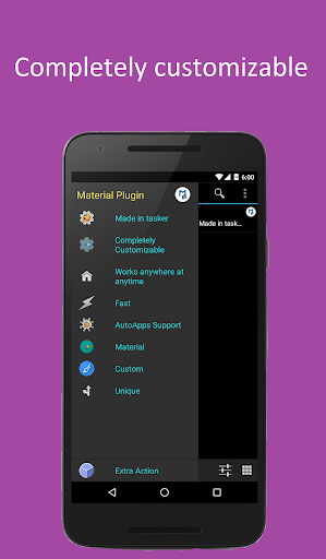 Material Design Tasker Plugin