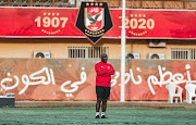 Al Ahly haead coach Pitso Mosimane.