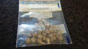 The confiscated drugs, believed to be Mandrax