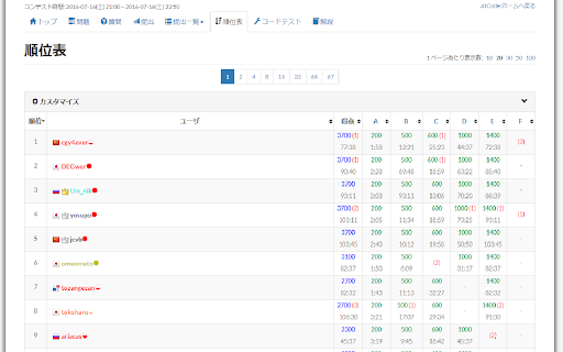 AtCoder Color Mark