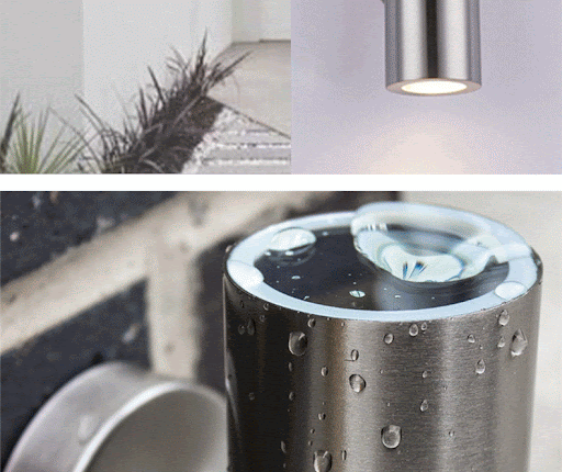 Title 7, Creative Stainless Steel LED Luminous Outdoor W...
